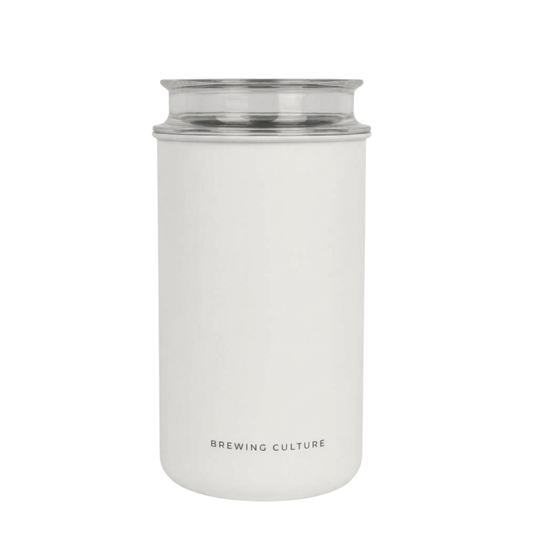 BC Airtight Coffee Canister White 1600ml - White
